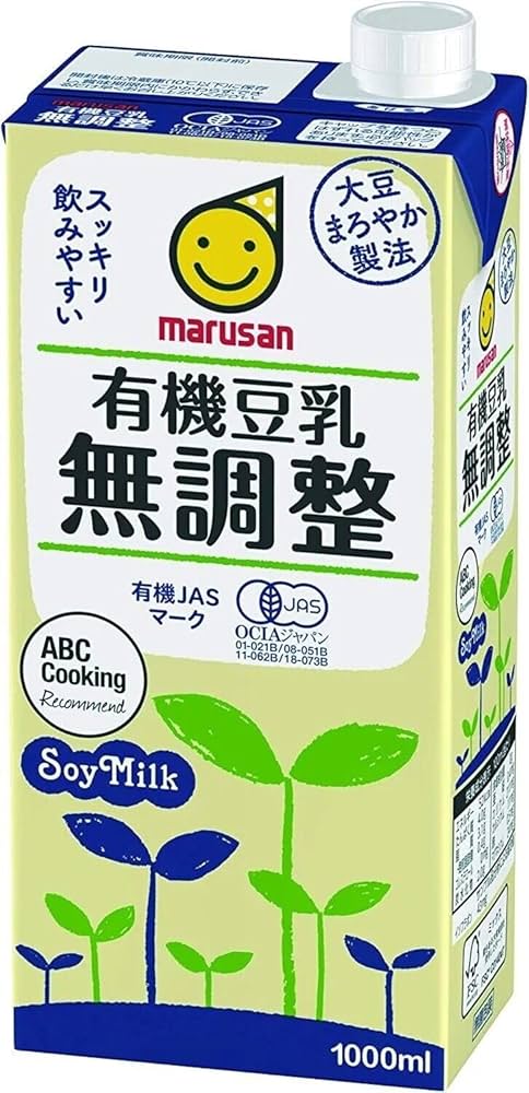 Marin　soymilk Amazon.com: Marusan Soy Milk Organic Unsweetened Soy Milk